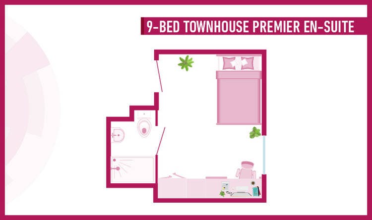 Book 9-Bed Townhouse – Premier En-Suite