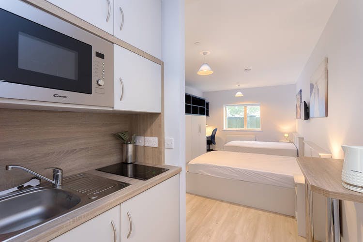 Book Twin Suite with Enclosed Kitchenette